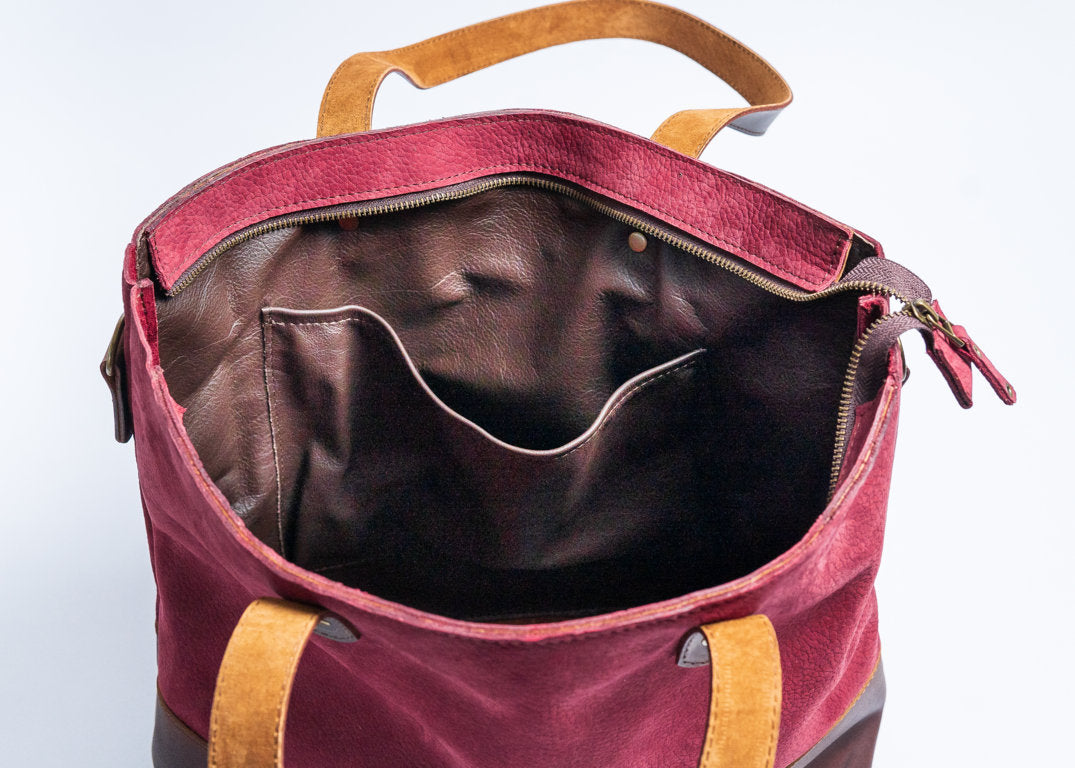 Tote Burgundy